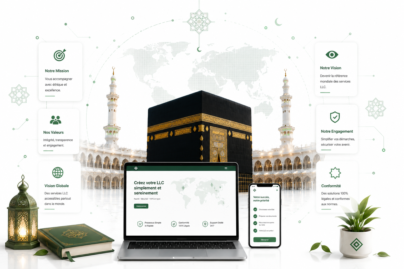 Accompagnement AL MINHAJ pour entrepreneurs musulmans